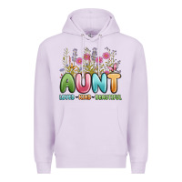 Lilac aunt loved kind beautiful Premium Hoodie - MaliasSmallBusiness