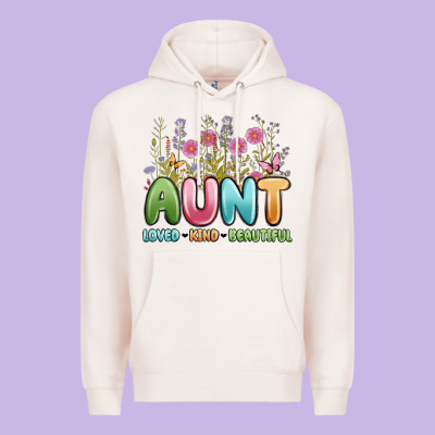 Aunt Loved Kind Beautiful Premium Hoodie Designed By Maliassmallbusiness