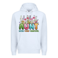 White aunt loved kind beautiful Premium Hoodie - MaliasSmallBusiness