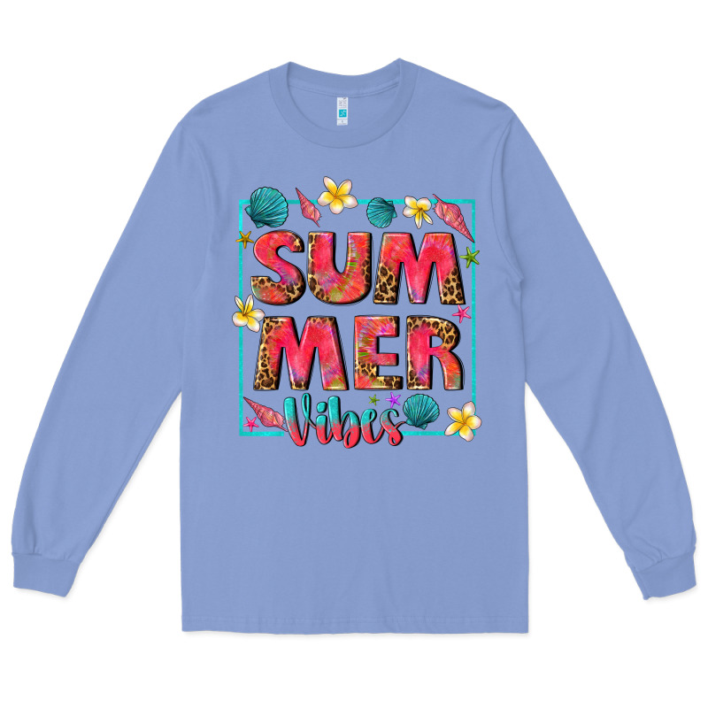 Summer  Vibes Long Sleeve Tee by texasbilliewilder | Teevron