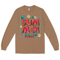 Toasted Coconut summer  vibes Long Sleeve Tee - texasbilliewilder