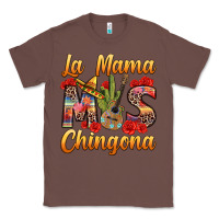 Chestnut La Mama mas Chingona Classic Tee - texasbilliewilder