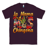 Plum La Mama mas Chingona Classic Tee - texasbilliewilder