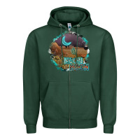 Neon Moon Zipper Hoodie | Teevron