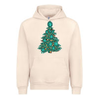 Sandshell christmas tree with gemstones Urban Hoodie - MaliasSmallBusiness