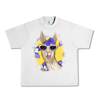 Lunar Rock Llama With Sunglasses Urban Heavy Tee - RanaPortraitStore