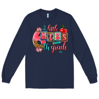 Navy little miss 6 th grade Long Sleeve Tee - AdoDesignShop