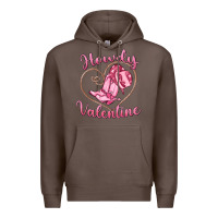 Coffee howdy valentine Premium Hoodie - MaliasSmallBusiness