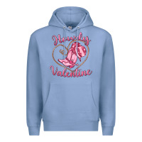 Colony Blue howdy valentine Premium Hoodie - MaliasSmallBusiness