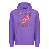 Howdy Valentine Premium Hoodie | Teevron