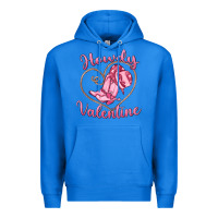 True Royal howdy valentine Premium Hoodie - MaliasSmallBusiness