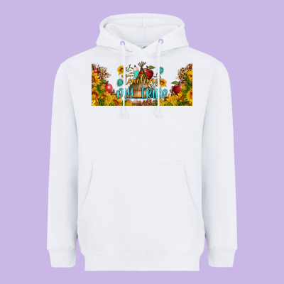 Teaching My Tribe Libbey Glass Heavyweight Hoodie Designed By Bundleandbundleshop