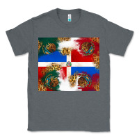 Charcoal Heather Mexican and Dominican Republic Classic Tee - texasbilliewilder