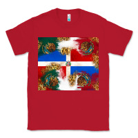 Red Mexican and Dominican Republic Classic Tee - texasbilliewilder
