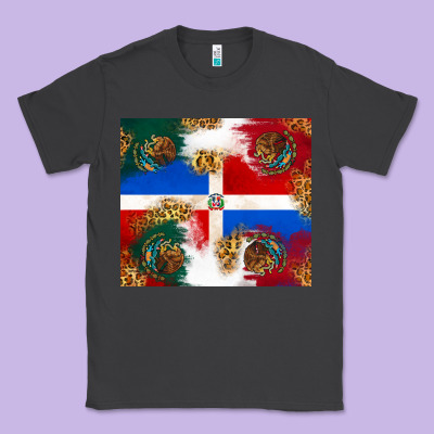 Mexican And Dominican Republic Classic Tee Designed By Texasbilliewilder