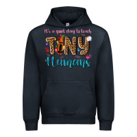 Navy its a good day to teach tiny humans Urban Hoodie - NancyCooperArtShop