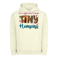 Pigment Pistachio its a good day to teach tiny humans Urban Hoodie - NancyCooperArtShop