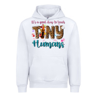 White its a good day to teach tiny humans Urban Hoodie - NancyCooperArtShop