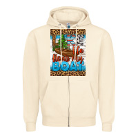 Sandshell lake life floats my boat air freshener Zipper Hoodie - HRA Design Shop