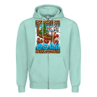 Seafoam lake life floats my boat air freshener Zipper Hoodie - HRA Design Shop