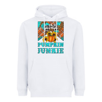 White pumpkin junkie Heavyweight Hoodie - Artiststas