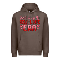 Coffee just loving my self love era Premium Hoodie - MaliasSmallBusiness
