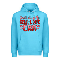Ocean Blue just loving my self love era Premium Hoodie - MaliasSmallBusiness