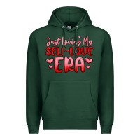 Sports Green just loving my self love era Premium Hoodie - MaliasSmallBusiness
