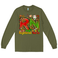 Army Green registered nurse juneteenth Long Sleeve Tee - Zillion Design Studio