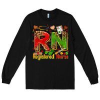 Black registered nurse juneteenth Long Sleeve Tee - Zillion Design Studio