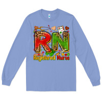 Colony Blue registered nurse juneteenth Long Sleeve Tee - Zillion Design Studio