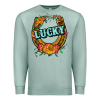 Seafoam horseshoe lucky Premium Sweatshirt - JahusDesignShop