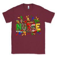 Burgundy cinco de mayo nurse Classic Tee - Zillion Design Studio