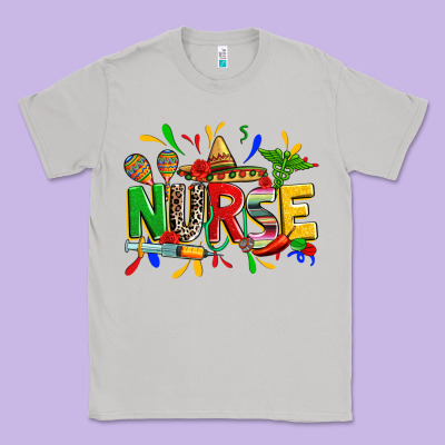 Cinco De Mayo Nurse Classic Tee Designed By Zillion Design Studio