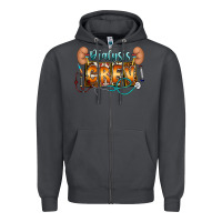 Smoke dialysis crew Zipper Hoodie - CowhideDigitalArt