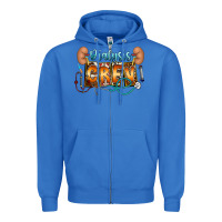 True Royal dialysis crew Zipper Hoodie - CowhideDigitalArt