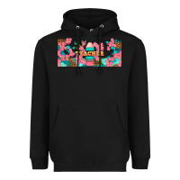 Teacher Floral Pencil Libbey Glass Heavyweight Hoodie | Teevron