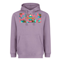 Lavender teacher floral pencil libbey glass Heavyweight Hoodie - BundleAndBundleShop