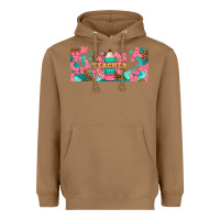 Toasted Coconut teacher floral pencil libbey glass Heavyweight Hoodie - BundleAndBundleShop