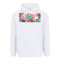 White teacher floral pencil libbey glass Heavyweight Hoodie - BundleAndBundleShop