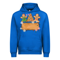 Cobalt costom name christmas cookie Urban Hoodie - MaliasSmallBusiness