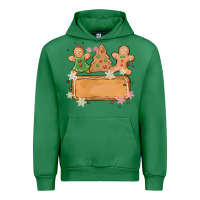 Emerald costom name christmas cookie Urban Hoodie - MaliasSmallBusiness