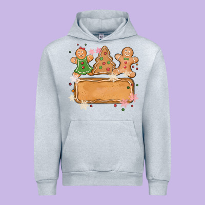 Costom Name Christmas Cookie Urban Hoodie Designed By Maliassmallbusiness