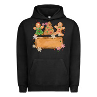 Pigment Black costom name christmas cookie Urban Hoodie - MaliasSmallBusiness
