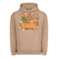 Pigment Burro costom name christmas cookie Urban Hoodie - MaliasSmallBusiness
