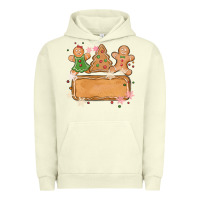 Pigment Pistachio costom name christmas cookie Urban Hoodie - MaliasSmallBusiness