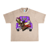French Oak Mardi Gras Truck With Farm Animals Urban Heavy Tee - RanaPortraitStore