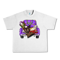 Lunar Rock Mardi Gras Truck With Farm Animals Urban Heavy Tee - RanaPortraitStore