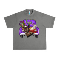 Tornado Mardi Gras Truck With Farm Animals Urban Heavy Tee - RanaPortraitStore