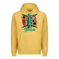 Antique Gold Gemini Premium Hoodie - RanaPortraitStore